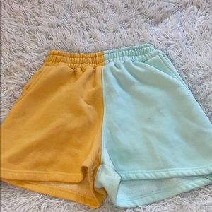 misguided sweatshorts